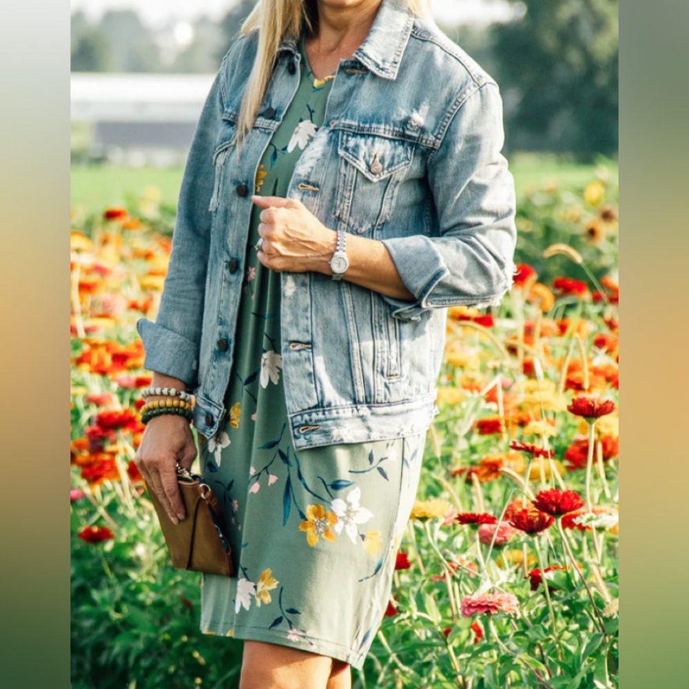 Able The Merly Jean Jacket Size Small - Picture 2 of 12